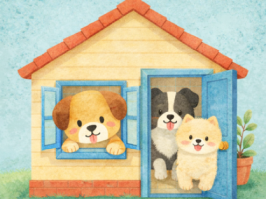 Perrito pequeño o mediano